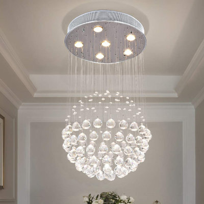 Flanders 6 Light Statement Geometric Chandelier Flanders 6 Light Statement Geometric Chandelier